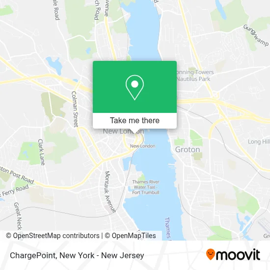 ChargePoint map