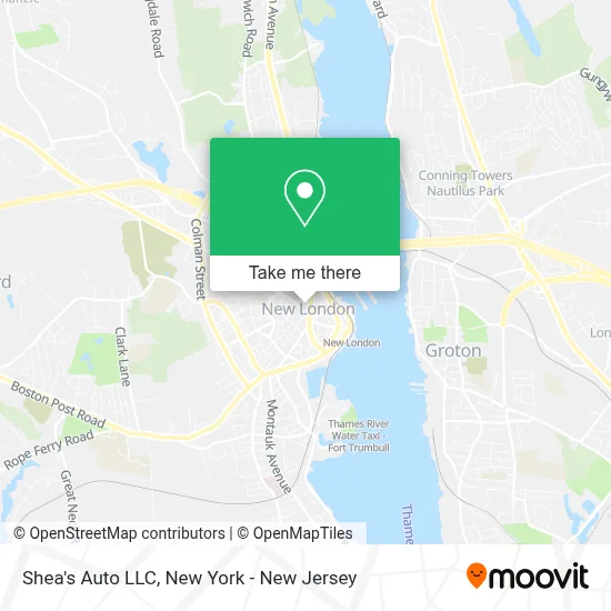 Shea's Auto LLC map