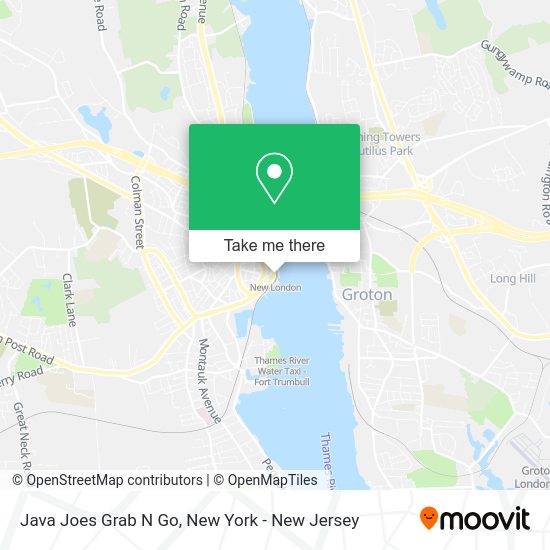 Java Joes Grab N Go map