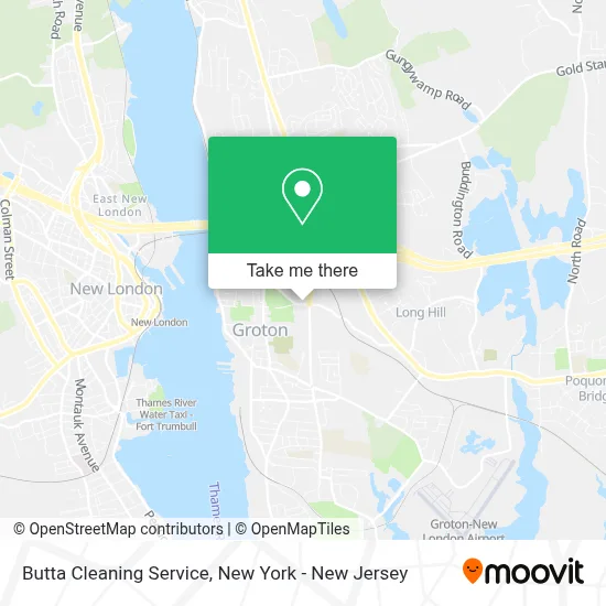 Butta Cleaning Service map