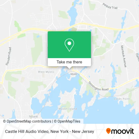 Castle Hill Audio Video map