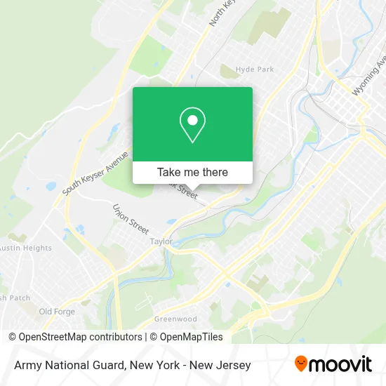 Army National Guard map