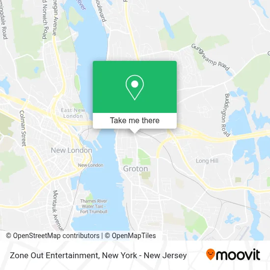 Zone Out Entertainment map