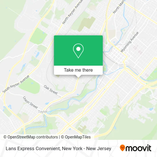 Lans Express Convenient map