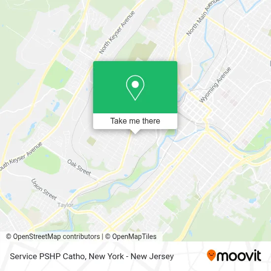 Service PSHP Catho map