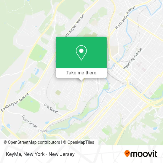 KeyMe map
