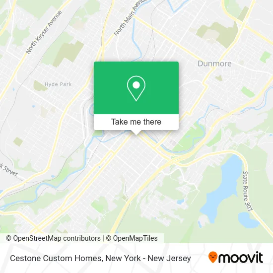 Cestone Custom Homes map