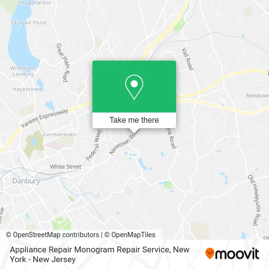 Appliance Repair Monogram Repair Service map