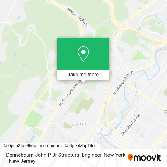 Dennebaum John P Jr Structural Engineer map