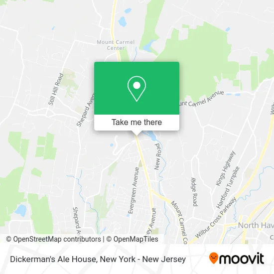 Dickerman's Ale House map