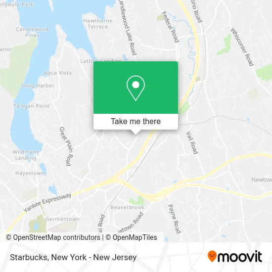 STARBUCKS map