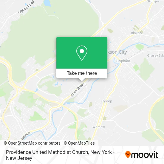 Providence United Methodist Church map