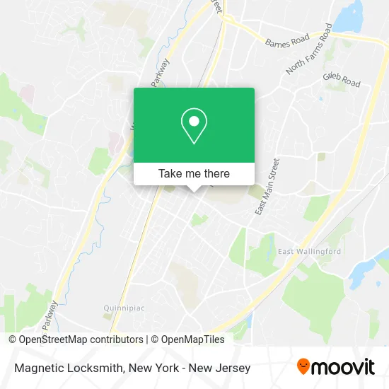 Magnetic Locksmith map