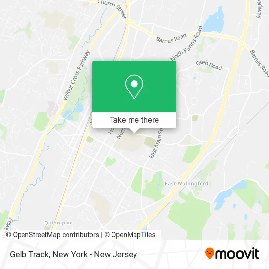 Gelb Track map