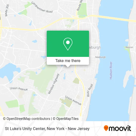 St Luke's Unity Center map