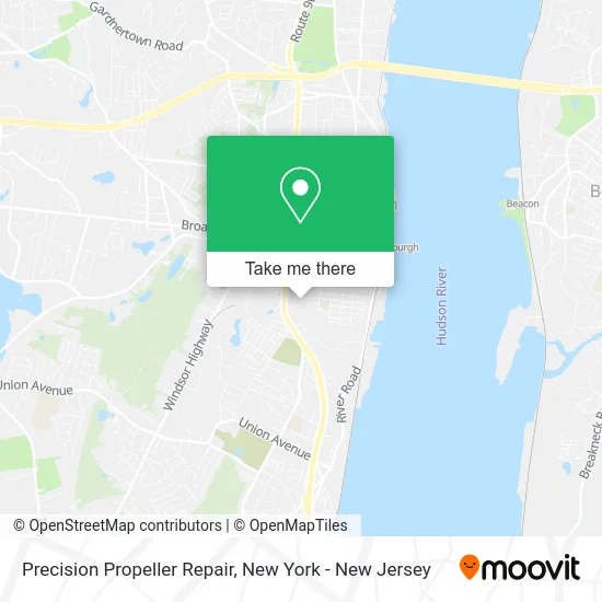 Precision Propeller Repair map