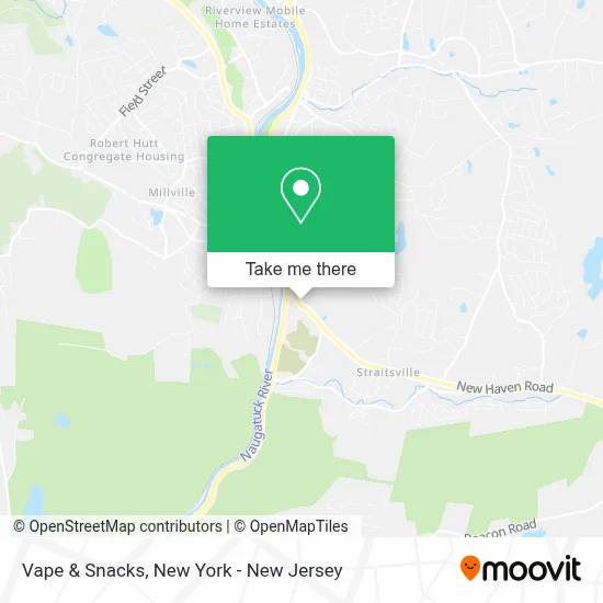 Vape & Snacks map