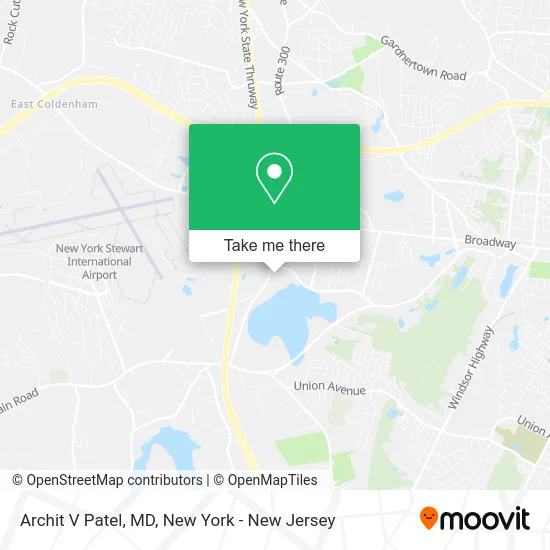 Archit V Patel, MD map