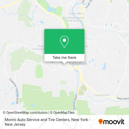 Monro Auto Service and Tire Centers map
