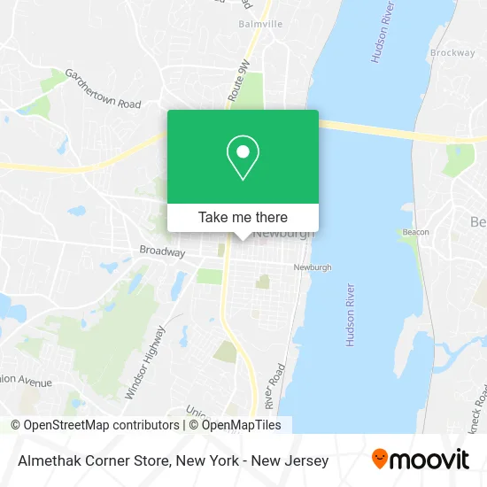 Mapa de Almethak Corner Store
