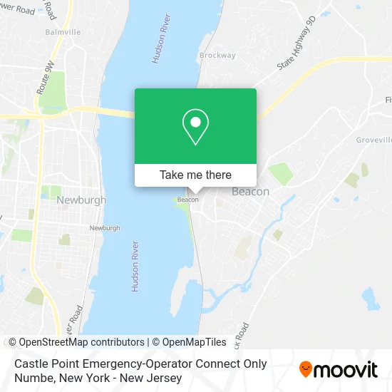 Castle Point Emergency-Operator Connect Only Numbe map