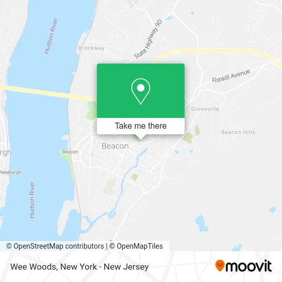 Mapa de Wee Woods