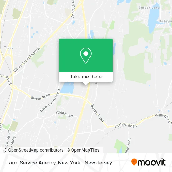 Farm Service Agency map