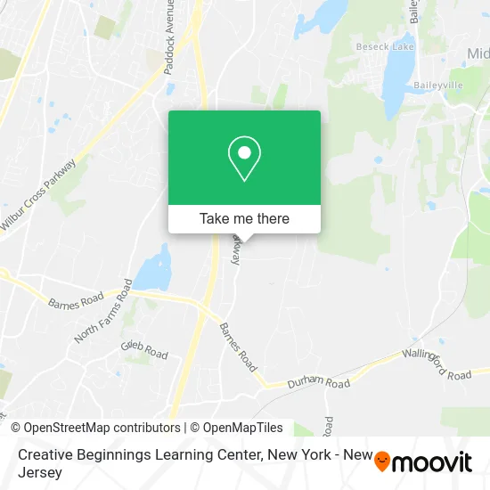 Creative Beginnings Learning Center map