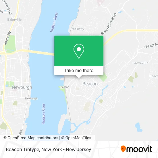 Beacon Tintype map