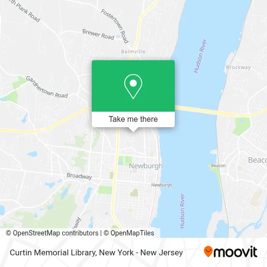 Curtin Memorial Library map