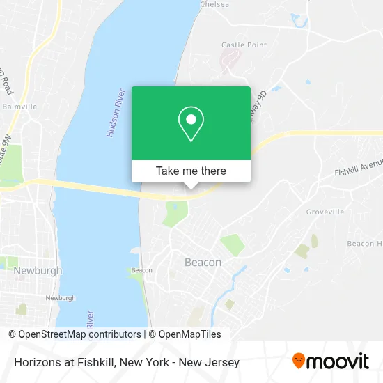 Horizons at Fishkill map