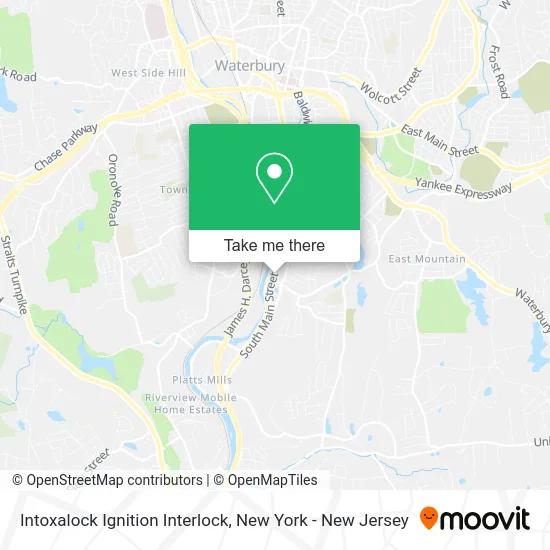 Intoxalock Ignition Interlock map