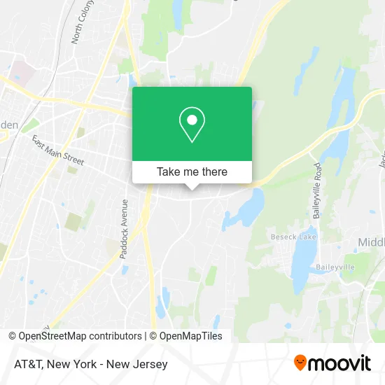 AT&T map