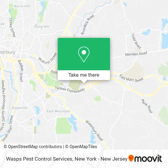 Wasps Pest Control Services map