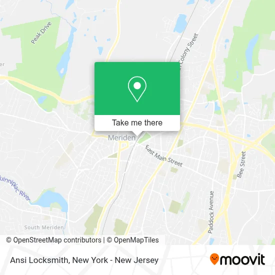 Ansi Locksmith map