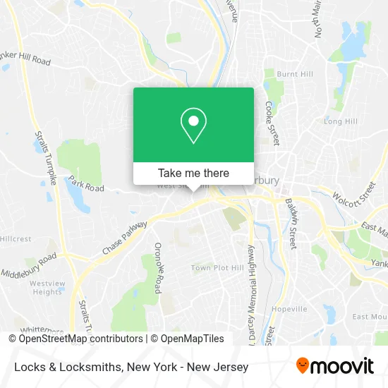 Locks & Locksmiths map