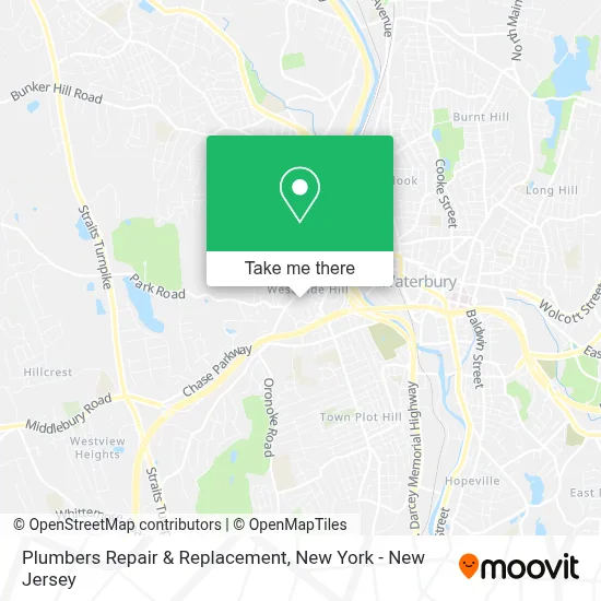 Plumbers Repair & Replacement map