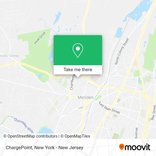 ChargePoint map