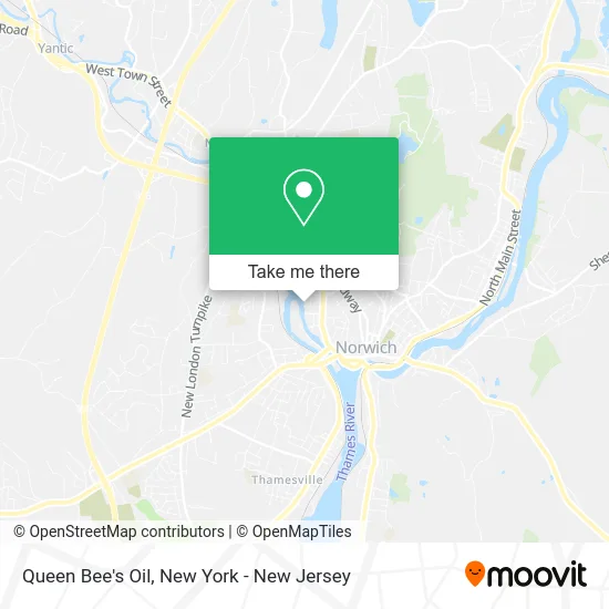 Queen Bee's Oil map
