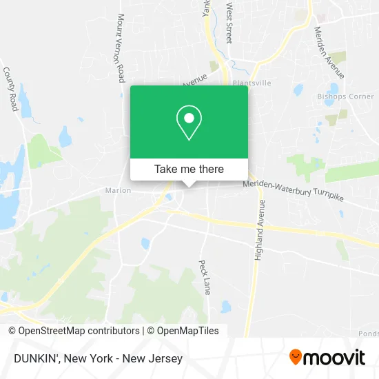 DUNKIN' map