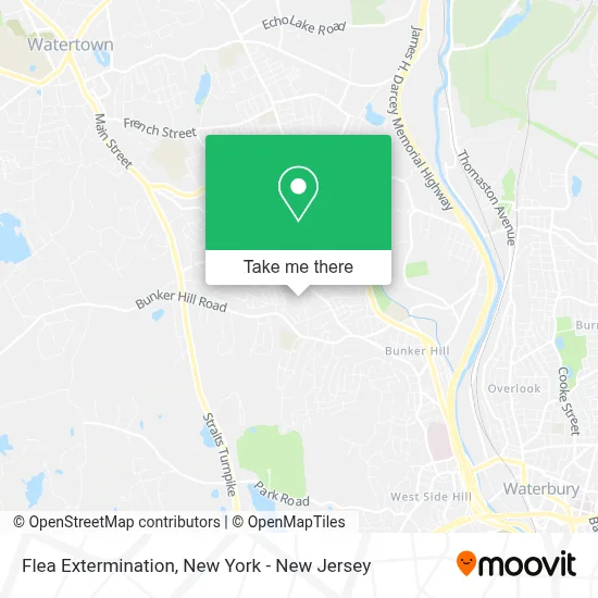 Flea Extermination map