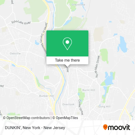 DUNKIN' map