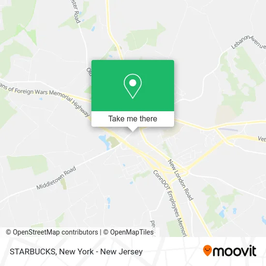 STARBUCKS map
