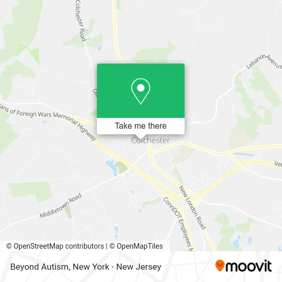 Beyond Autism map