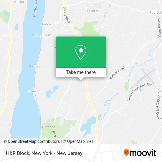 H&R Block map