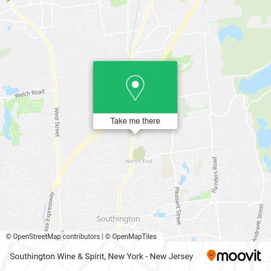Southington Wine & Spirit map