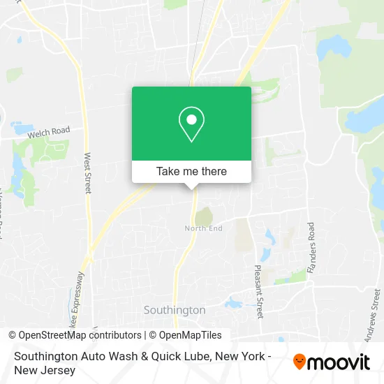Southington Auto Wash & Quick Lube map