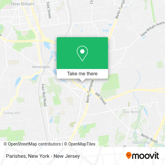 Parishes map