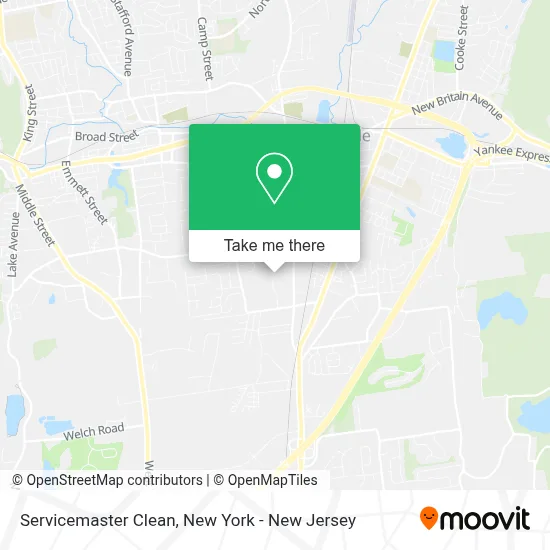Servicemaster Clean map
