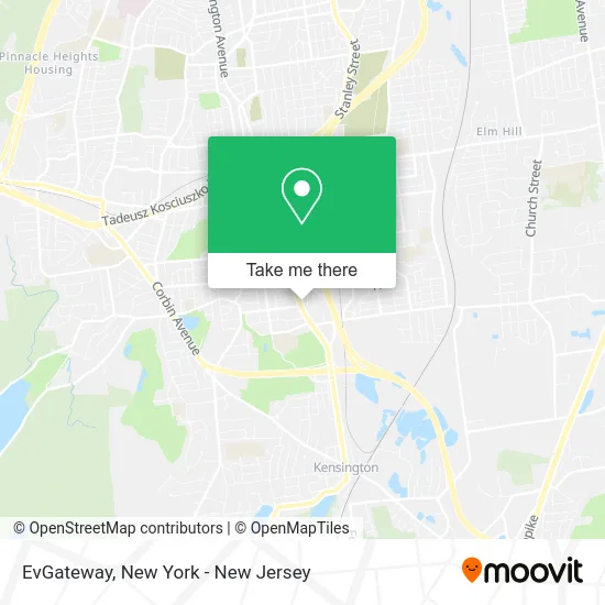 EvGateway map